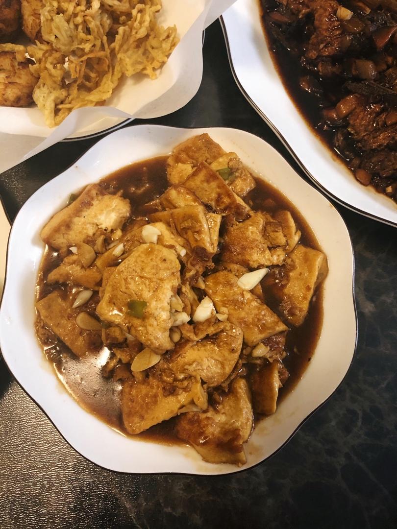 无敌好吃的香煎豆腐