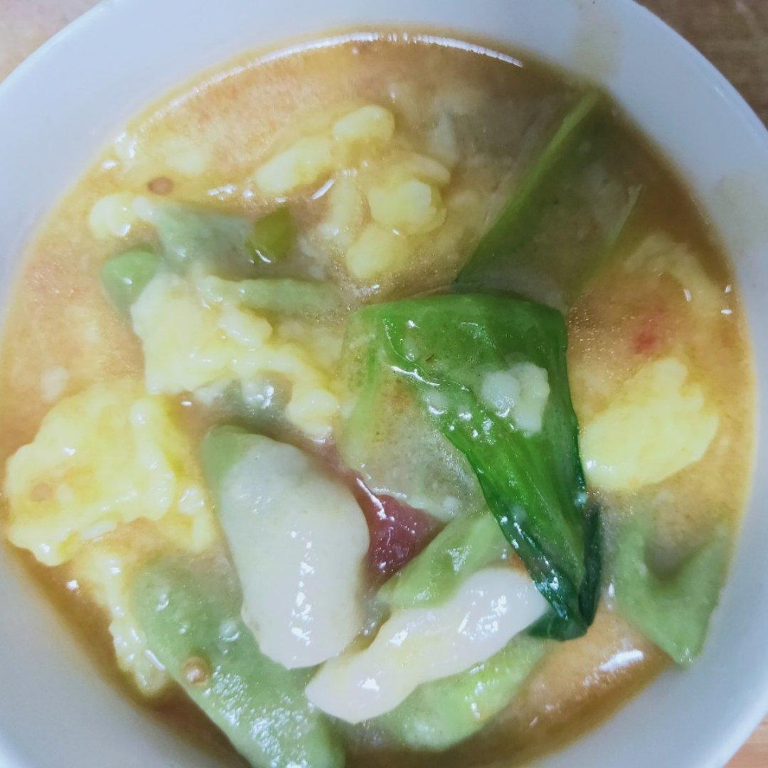 百吃不厌的面疙瘩汤