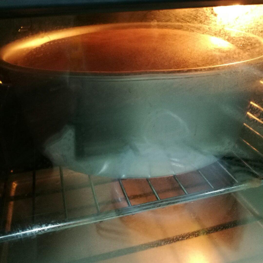 #黄金烤箱#贝奥beow K30W烤箱测评----8寸完美不裂版牛奶戚风蛋糕