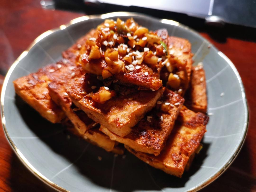 铁板豆腐（夜市必吃小吃）