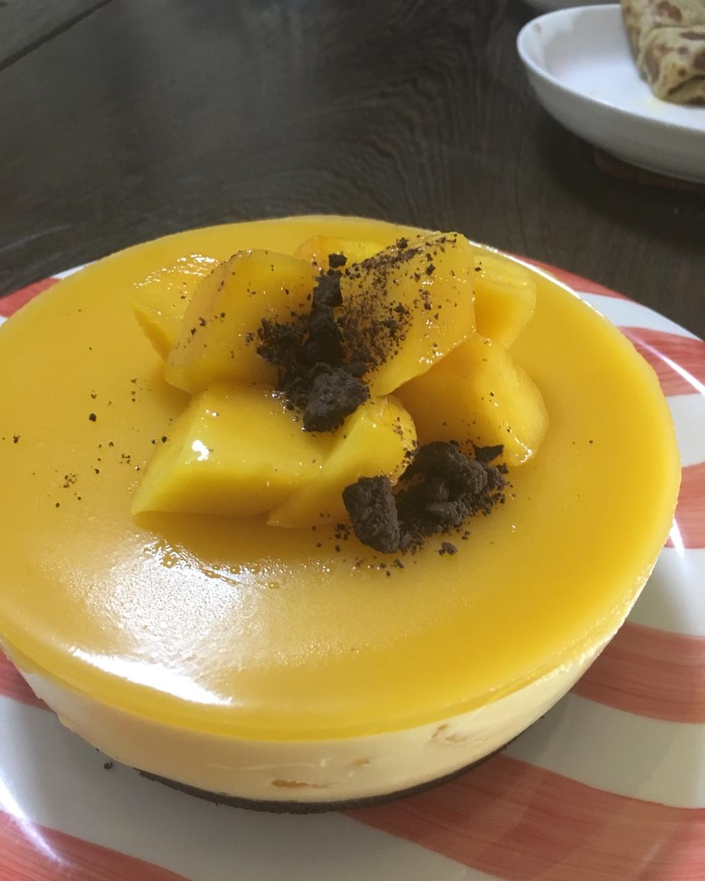 【视频】芒果慕斯（6寸） | 含镜面果胶配方