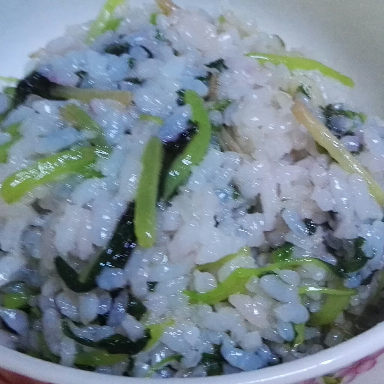 苋菜炒饭