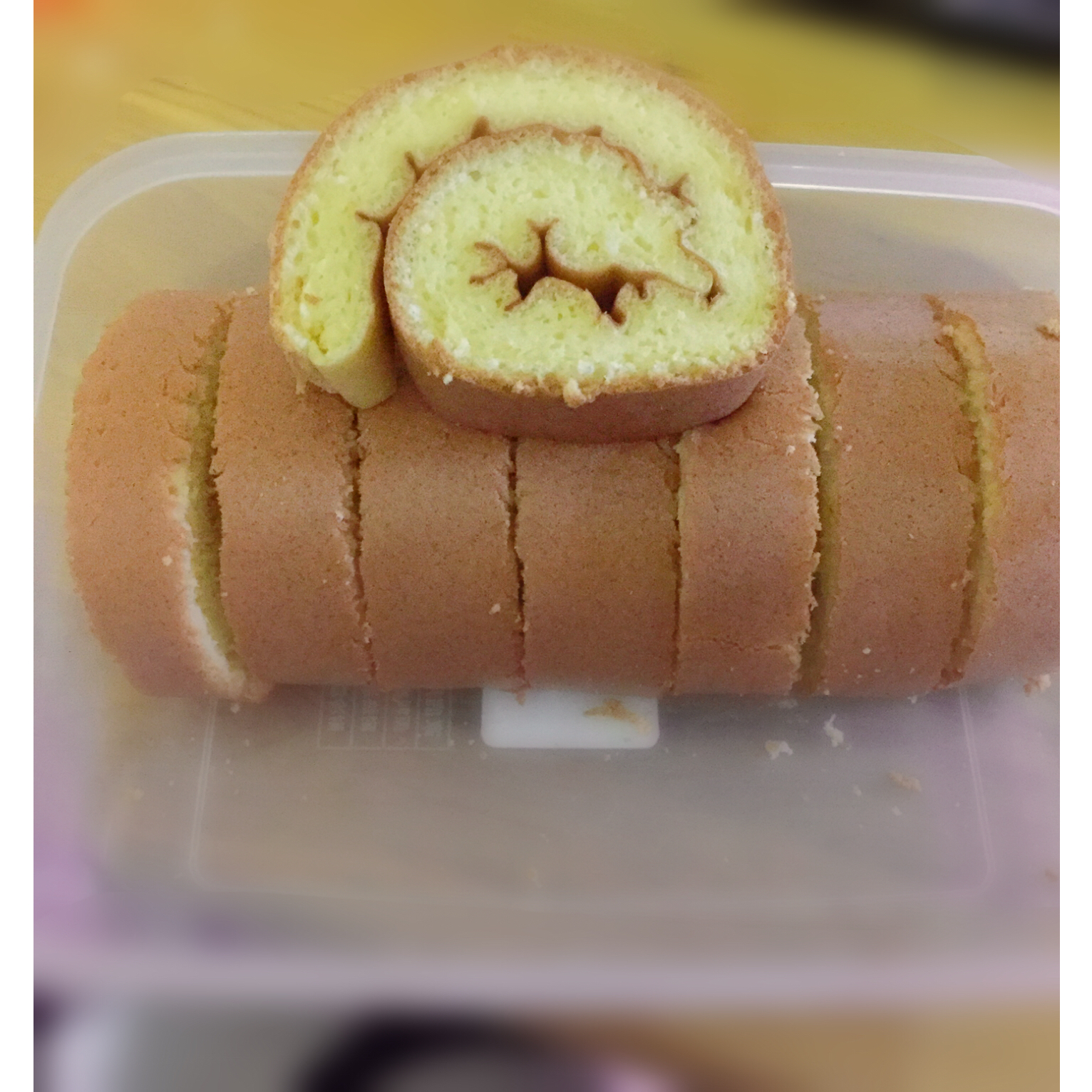 原味蛋糕卷