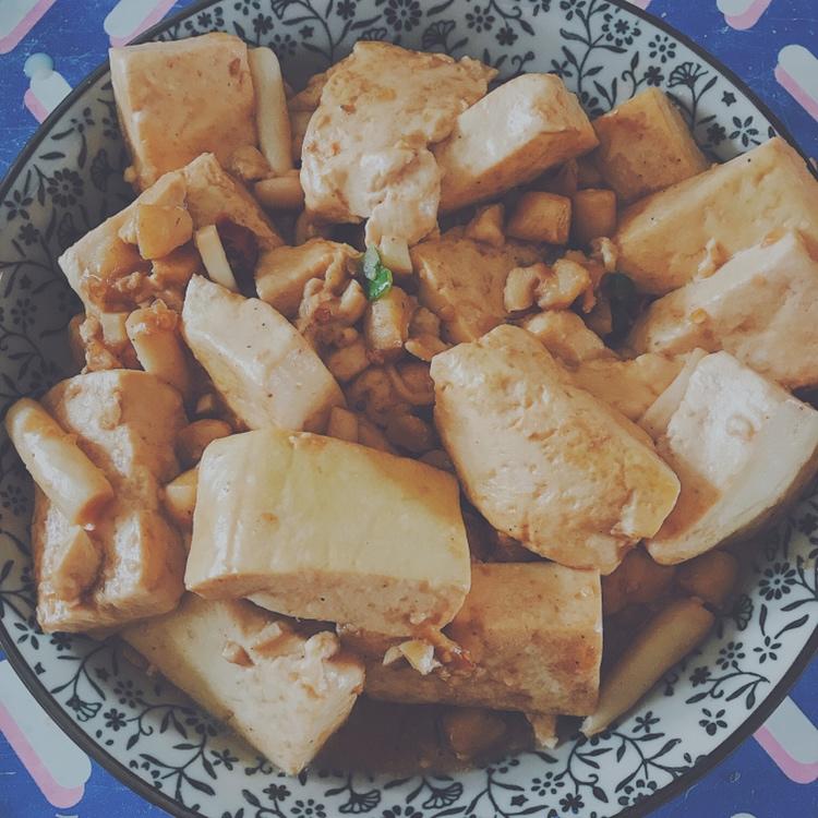 干贝烧豆腐