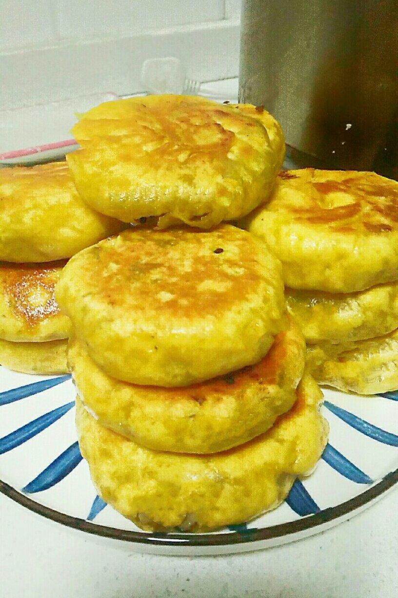 堂妈小厨——发面南瓜饼