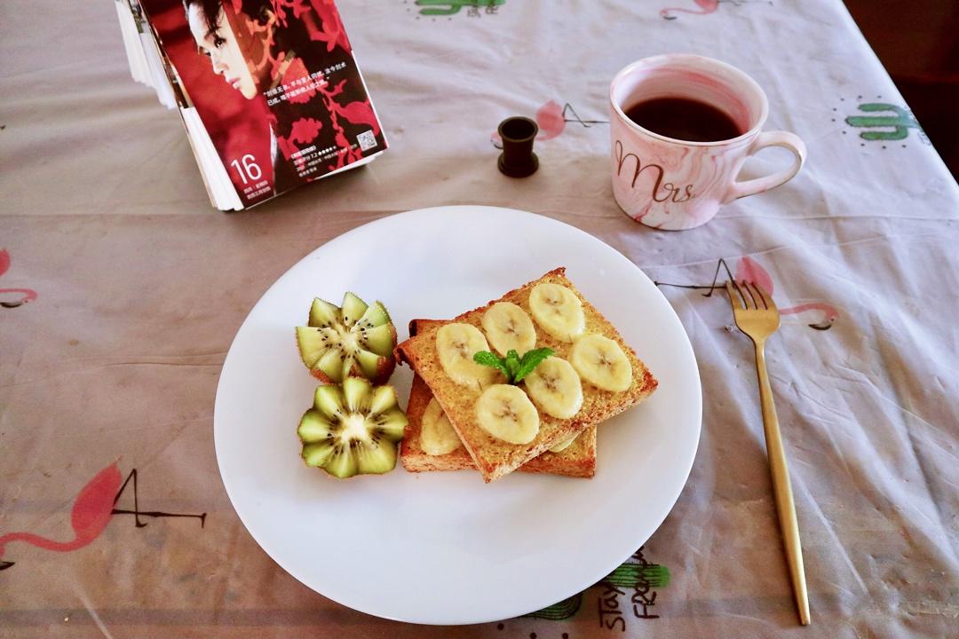 🍌烤香蕉吐司片