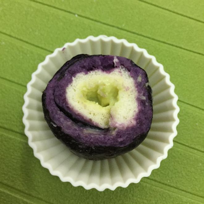 牛油果紫薯吐司卷的做法