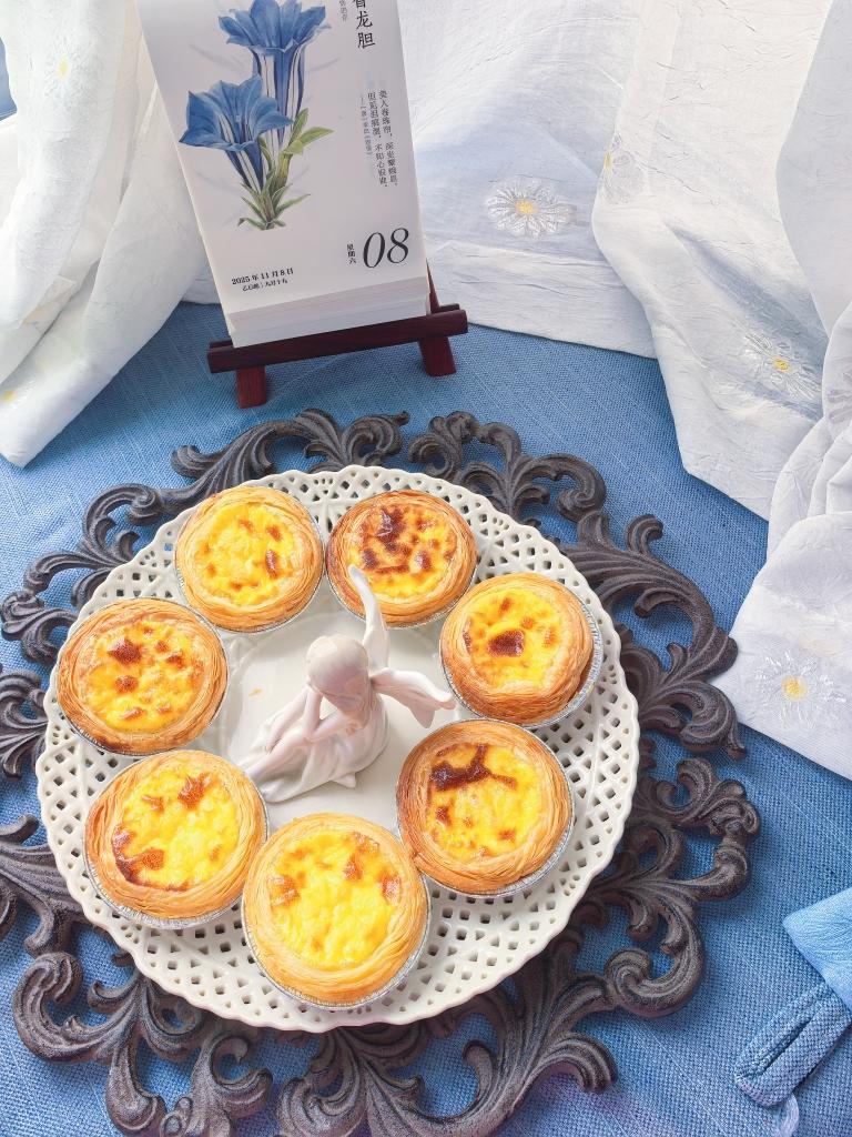 超嫩滑的葡式蛋挞(全蛋版)新手友好『秒杀KFC』