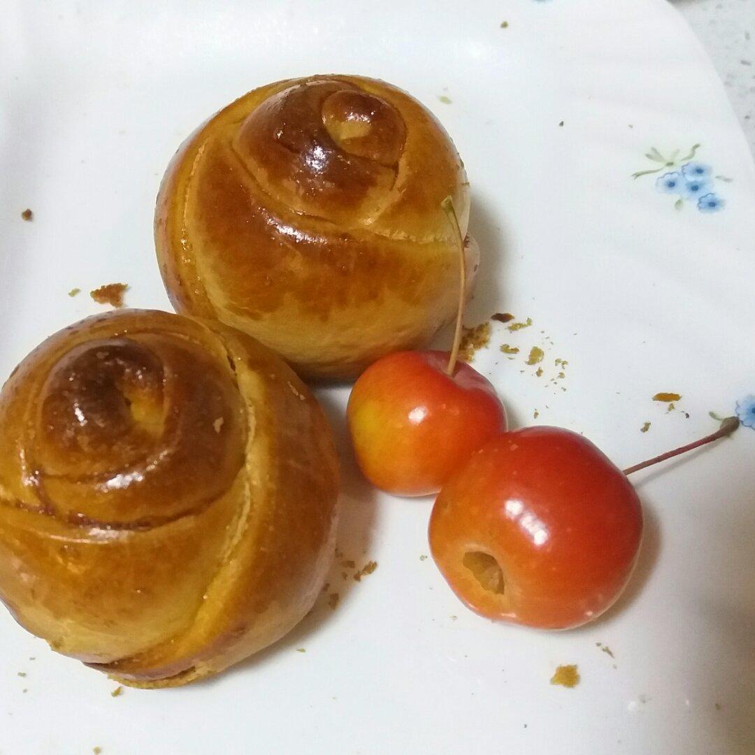 玫瑰花面包