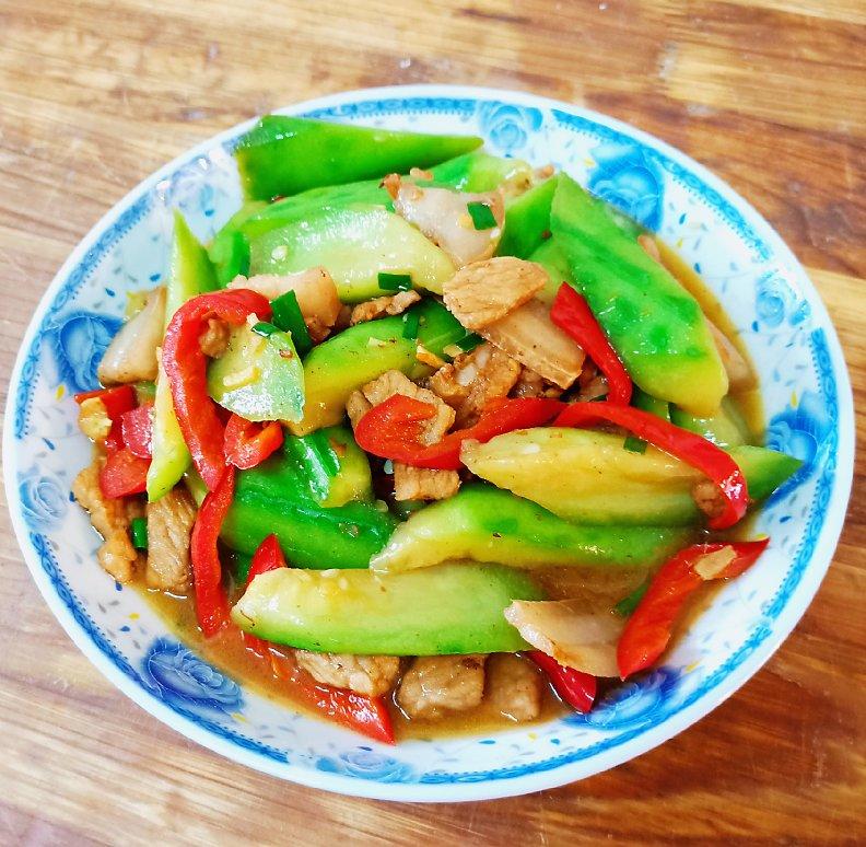 丝瓜炒肉