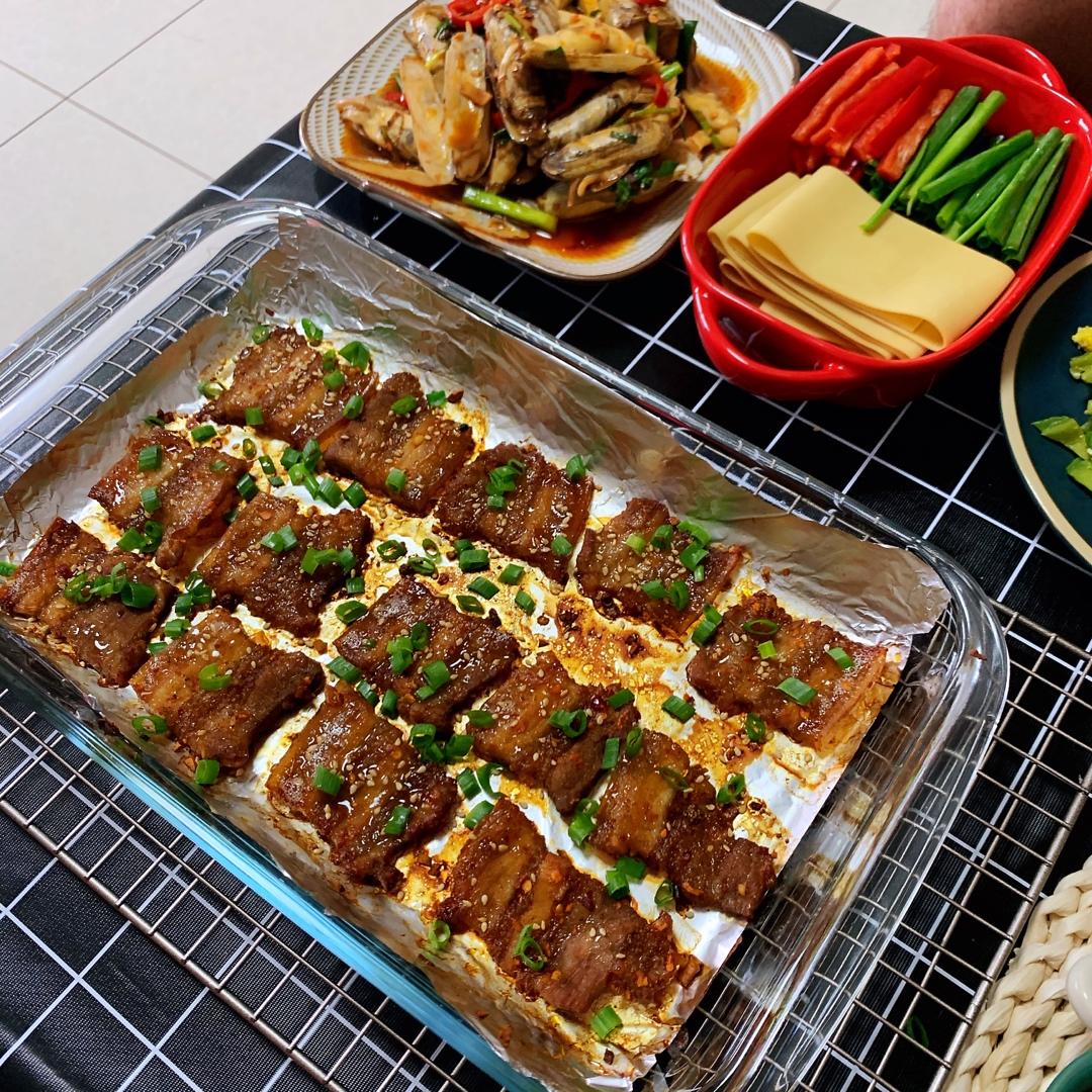烤五花肉〖北鼎烤箱食谱〗