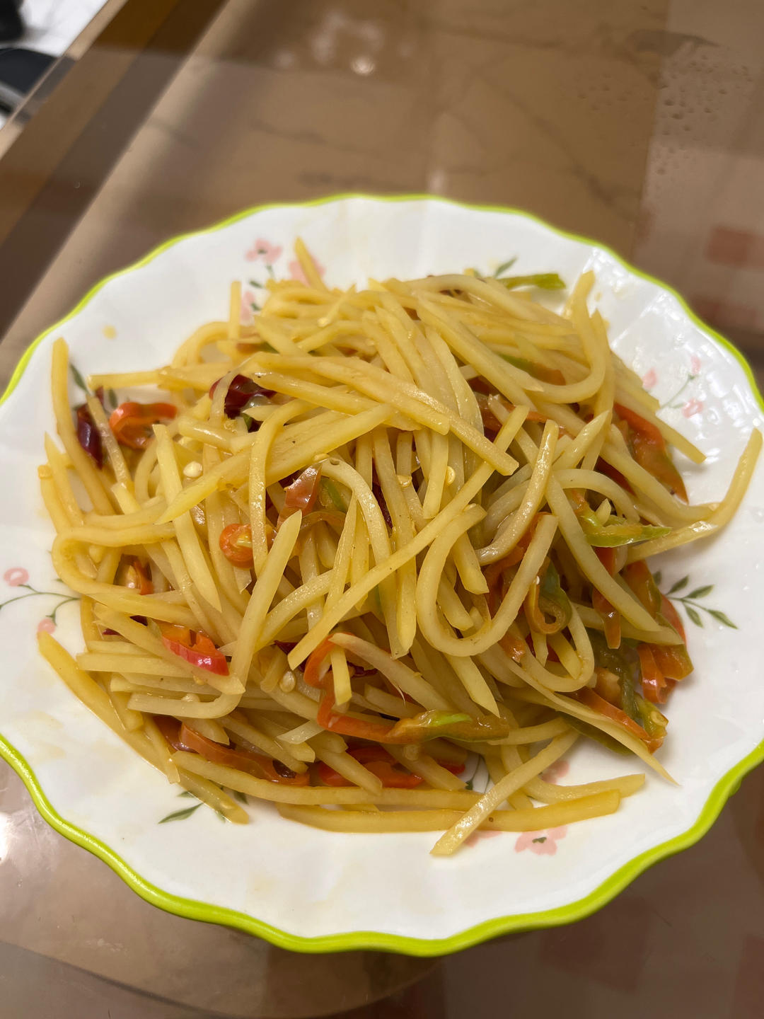 酸辣土豆丝的家常做法 超级下饭