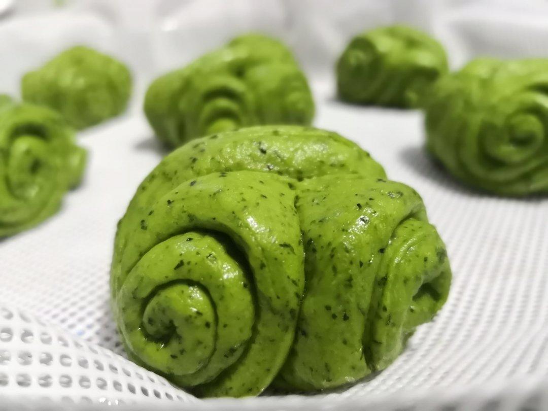 菠菜馒头