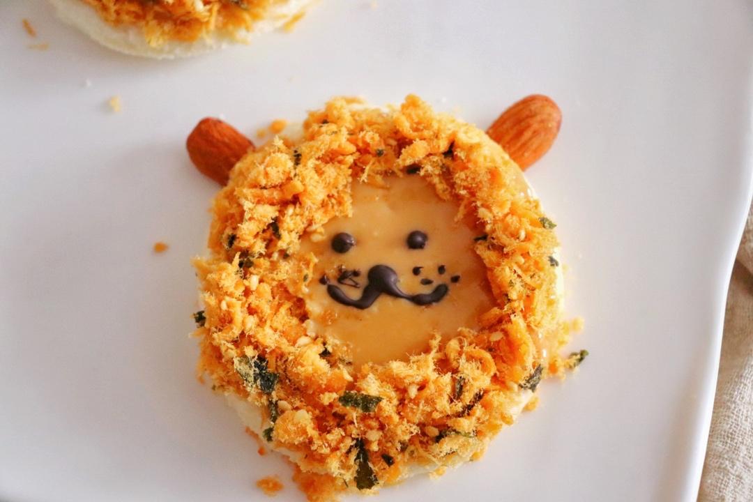 小狮子花生酱吐司