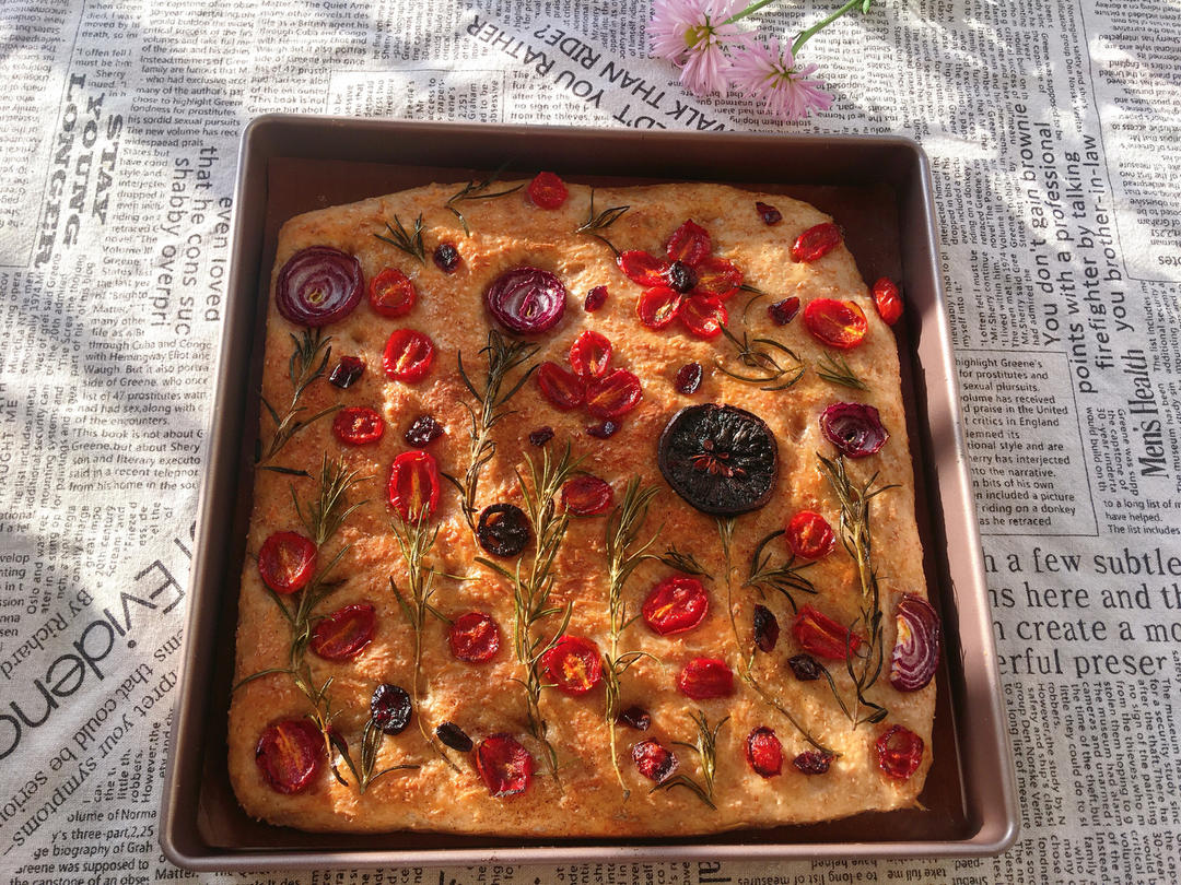 天然酵种佛卡夏Focaccia