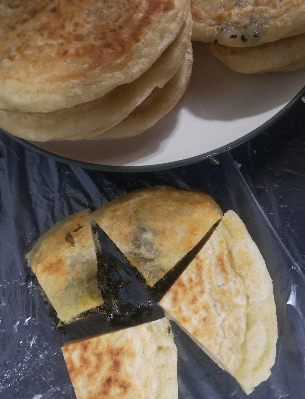 超喧软的馅饼，冷了也不会变硬，全程不用揉面