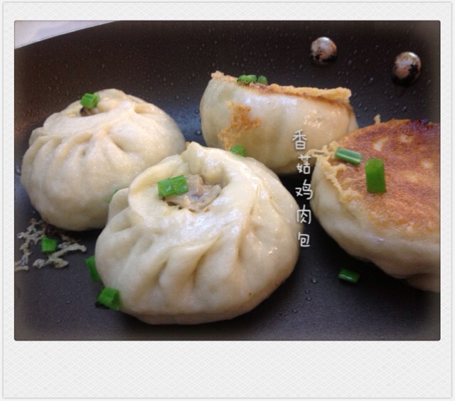香菇酱肉包