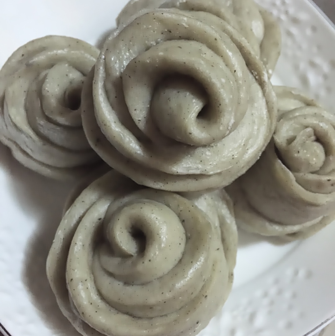 玫瑰花馒头