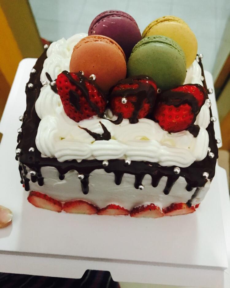 简单快手又美丽的芝士淋面