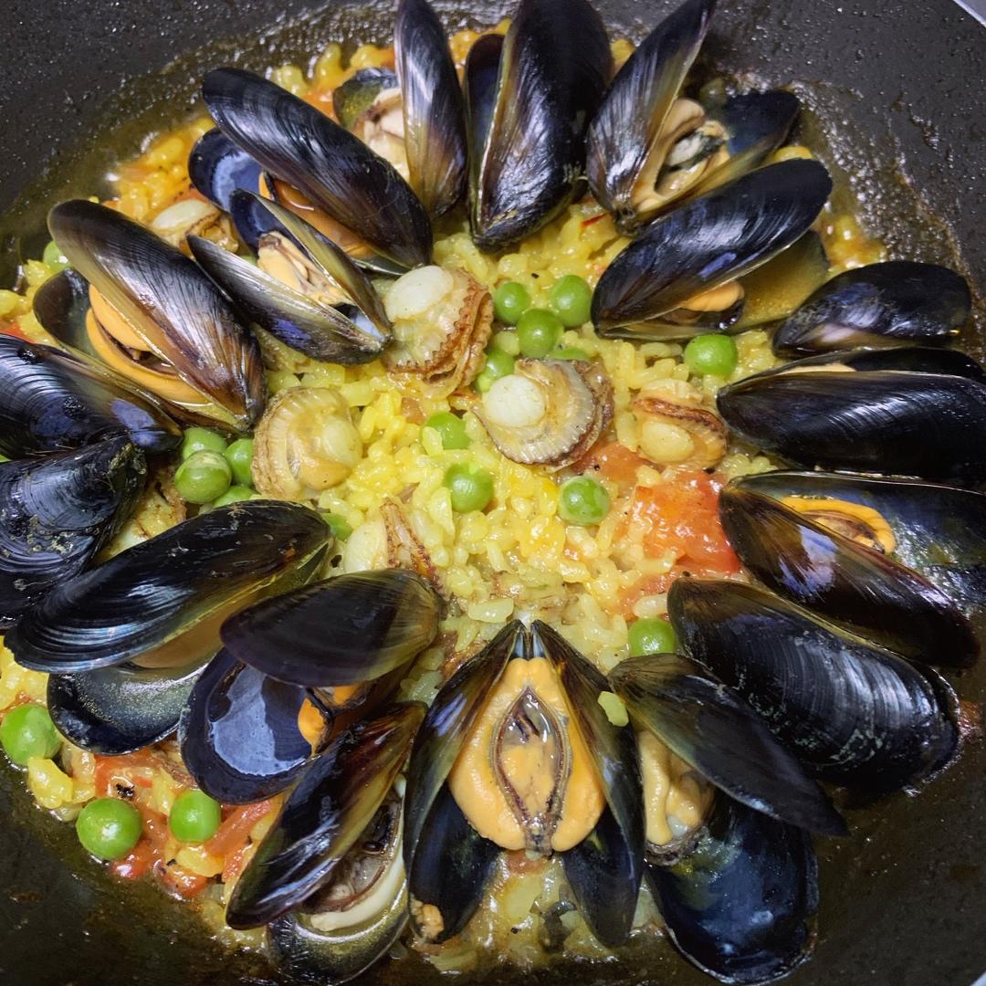 【曼食慢语】Seafood Paella 西班牙海鲜饭