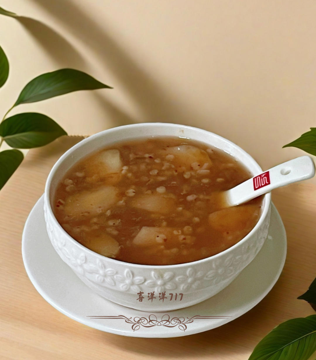 红糖芋艿桂花鸡头米