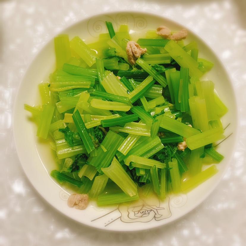 芹菜炒肉