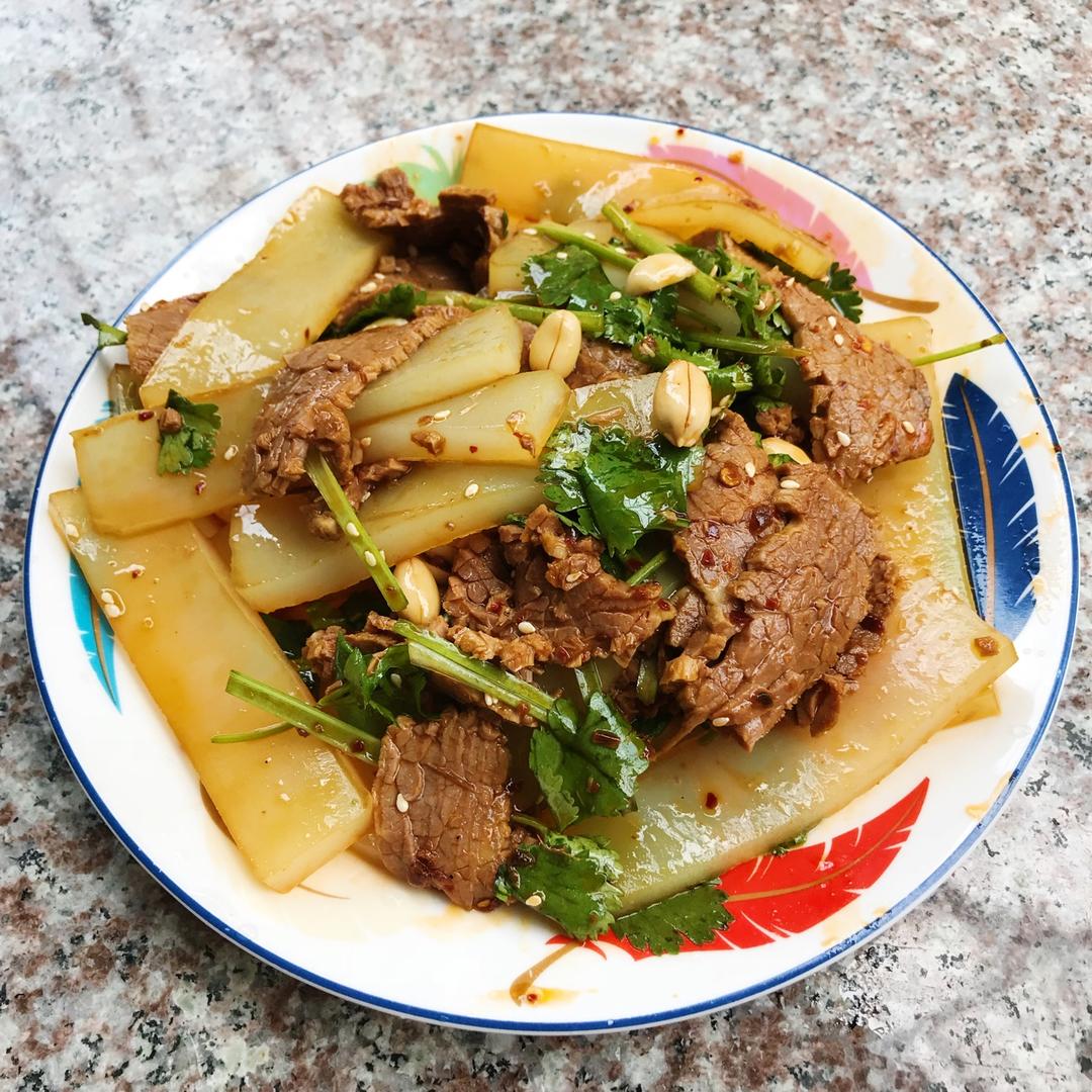 凉拌牛肉