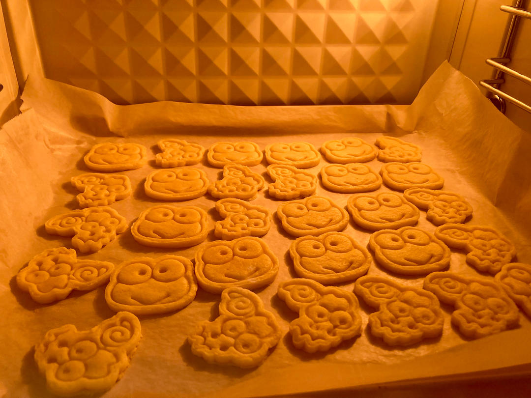 ［记录］亲子卡通饼干（儿童,新手适合）