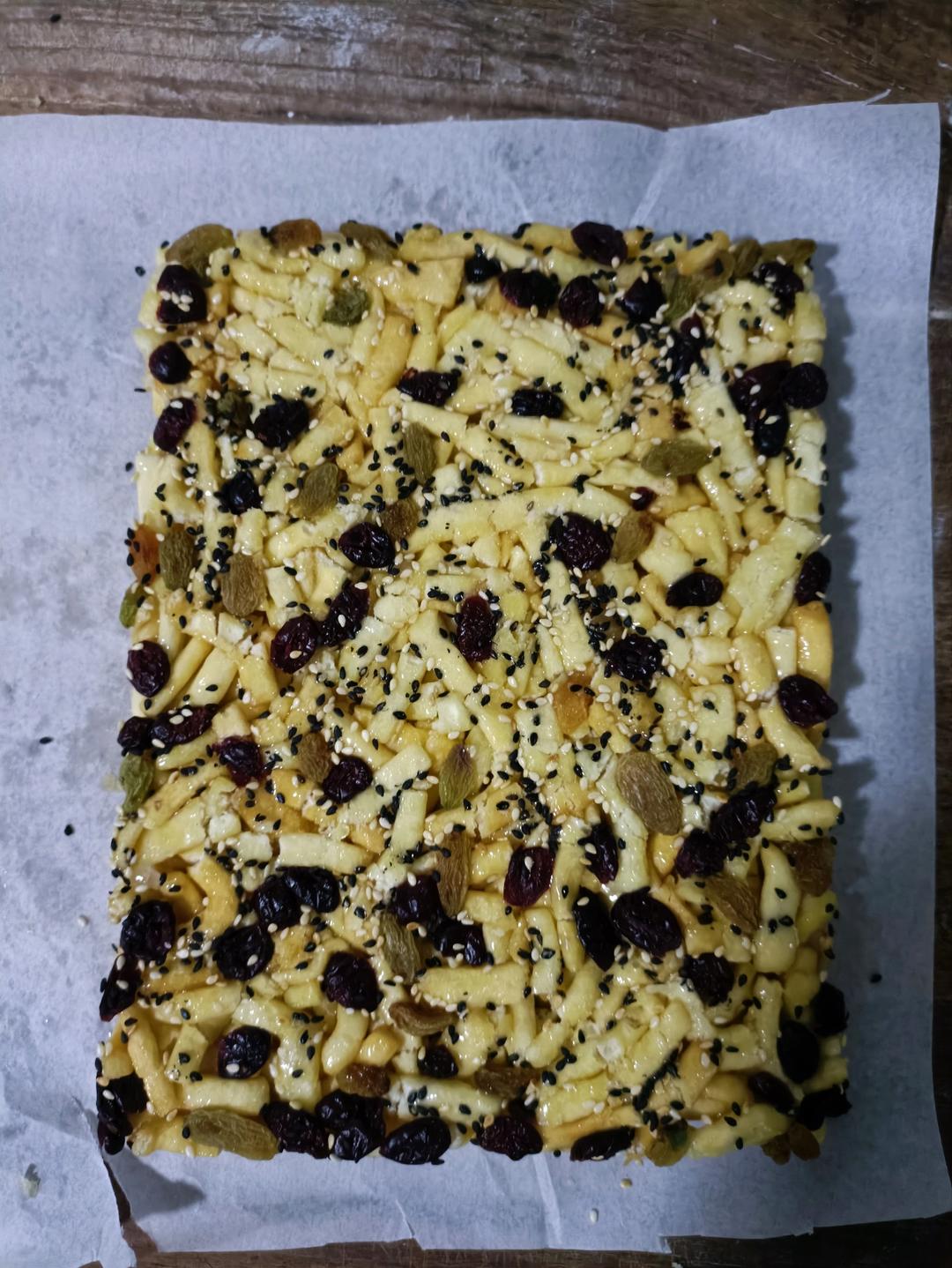 松软的鸡蛋沙琪玛