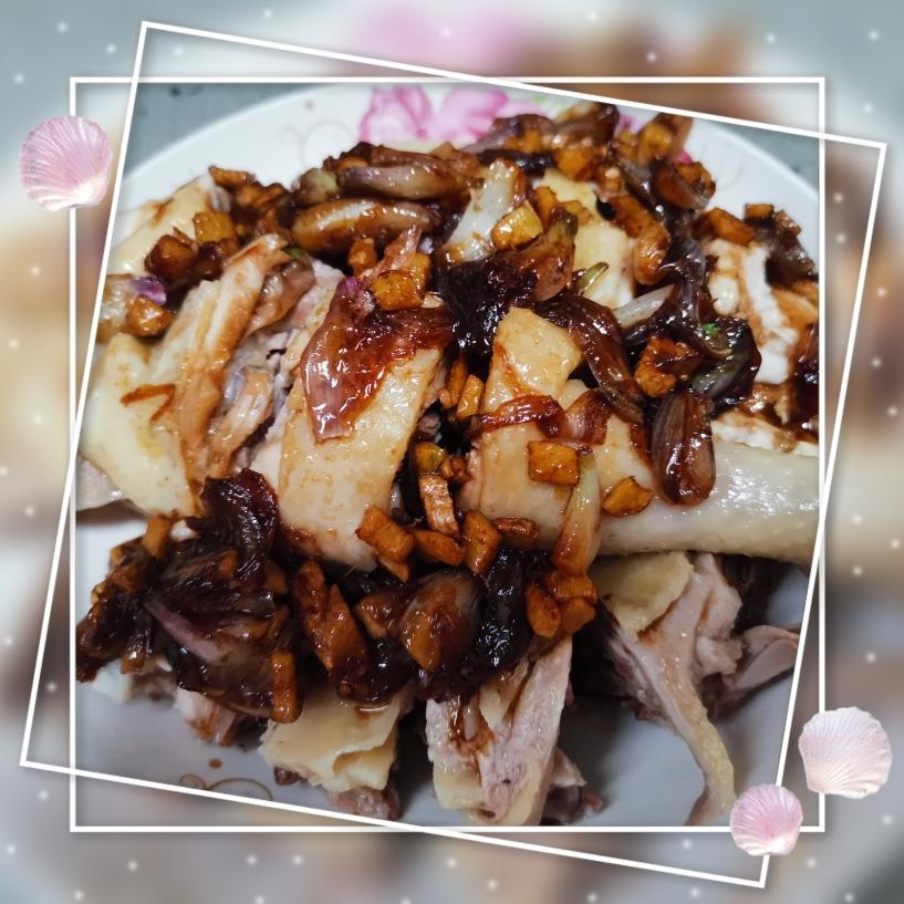 家常菜～红葱头淋鸡