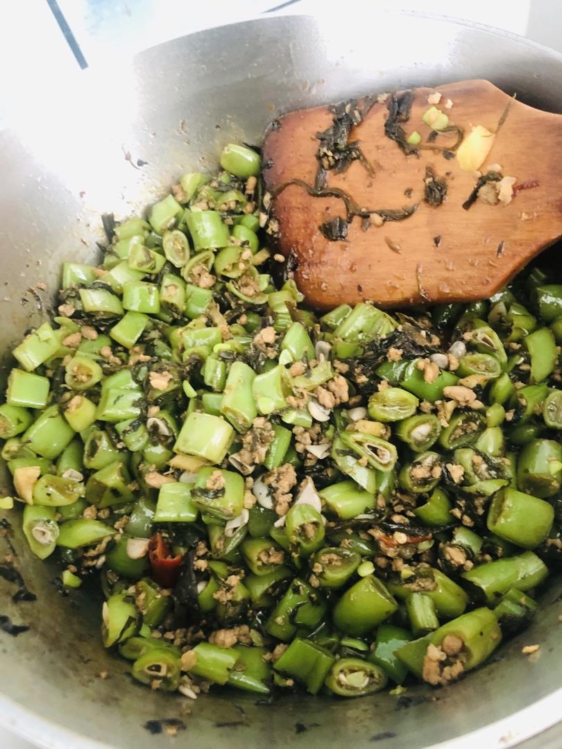 四季豆肉末橄榄菜