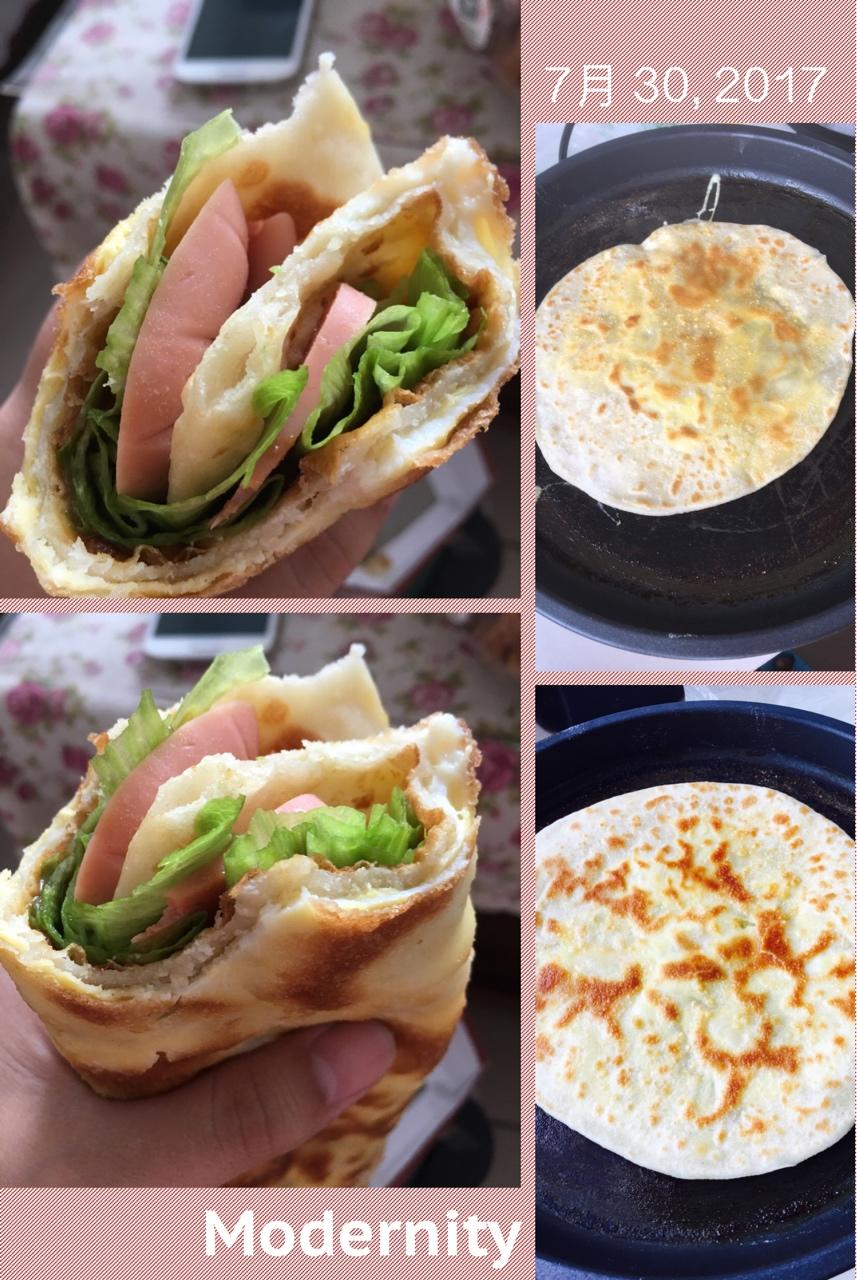 堂妈教你做鸡蛋灌饼