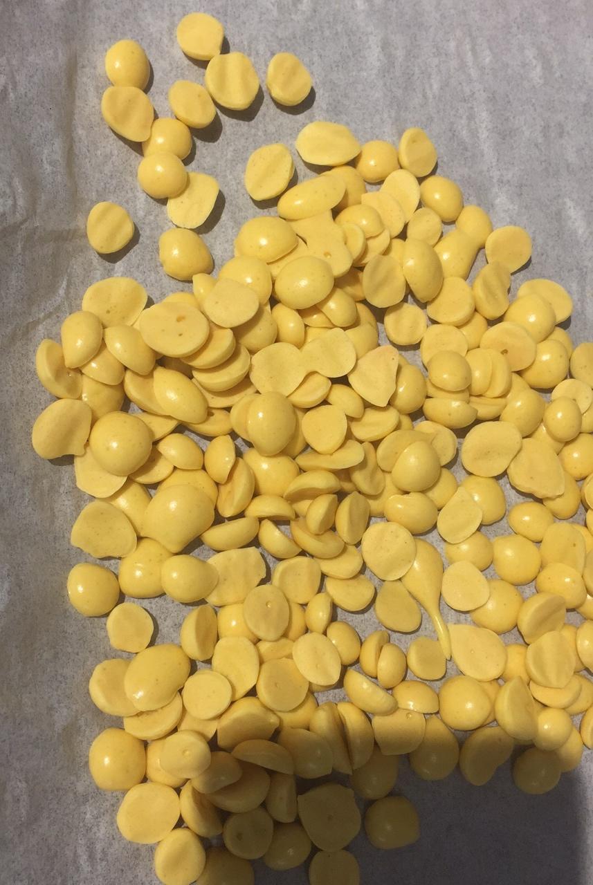 入口即化的无添加蛋黄溶豆