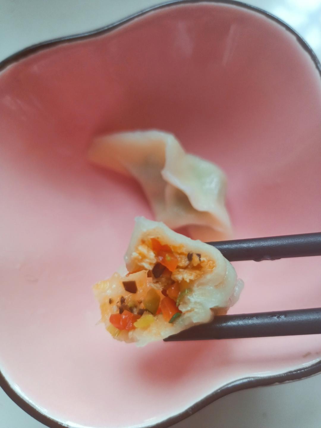 （素馅）西葫芦鸡蛋饺子