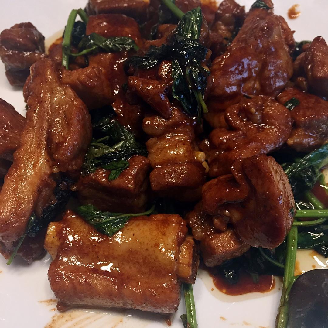 三杯罗勒排骨