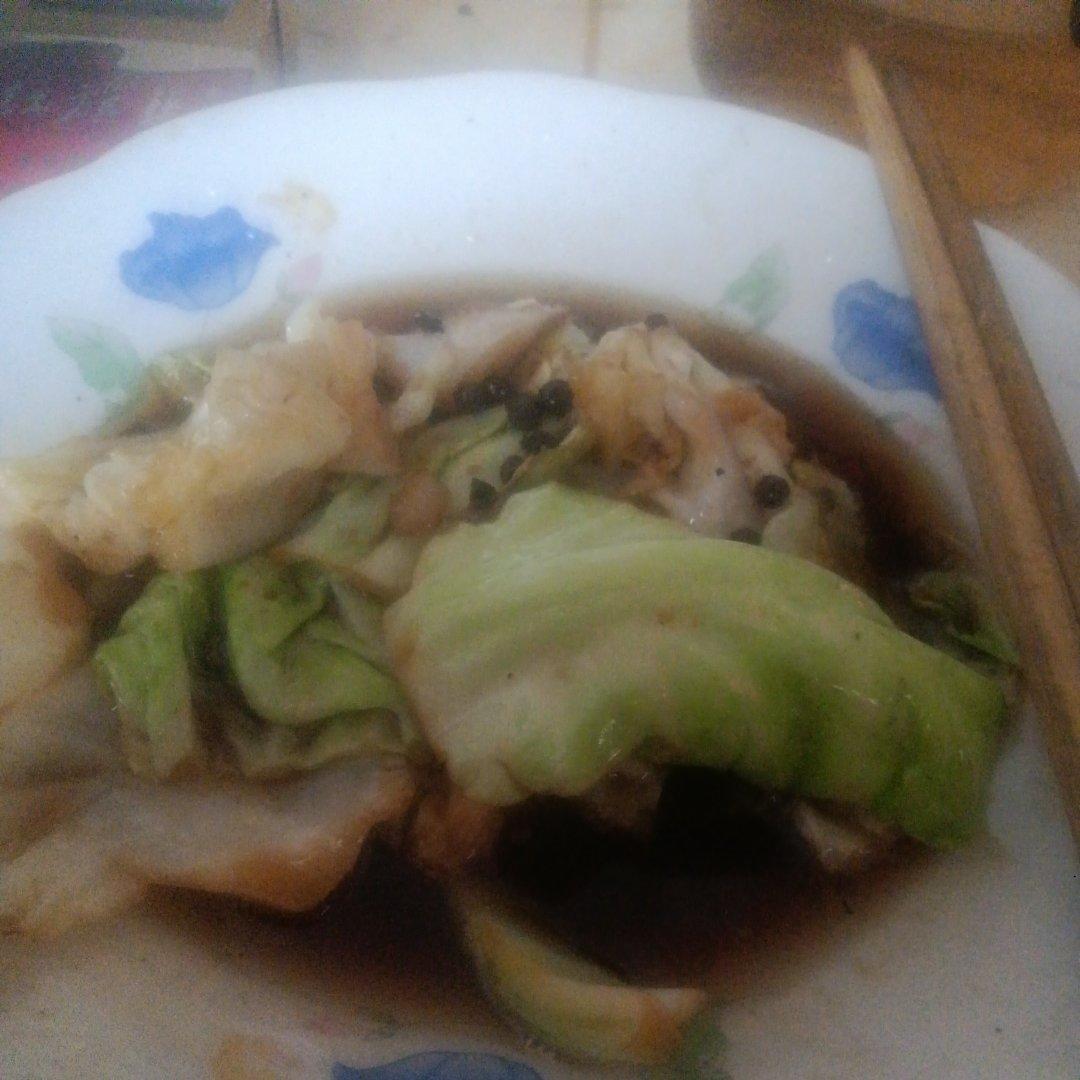 爆炒包菜