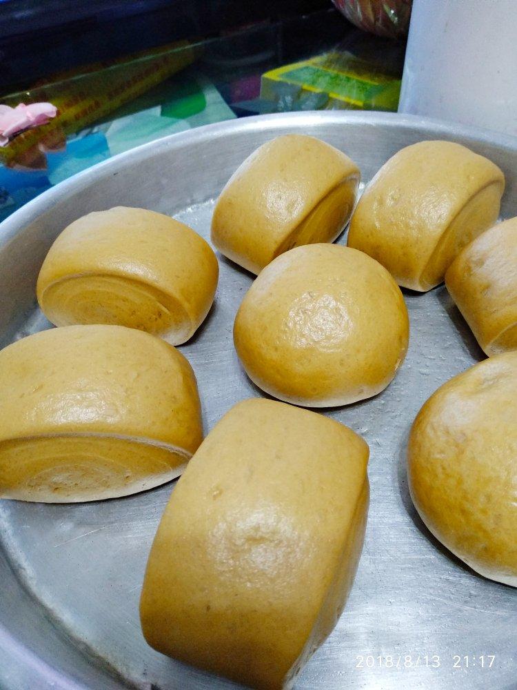 有着面包口感的红糖馒头（一次发酵）