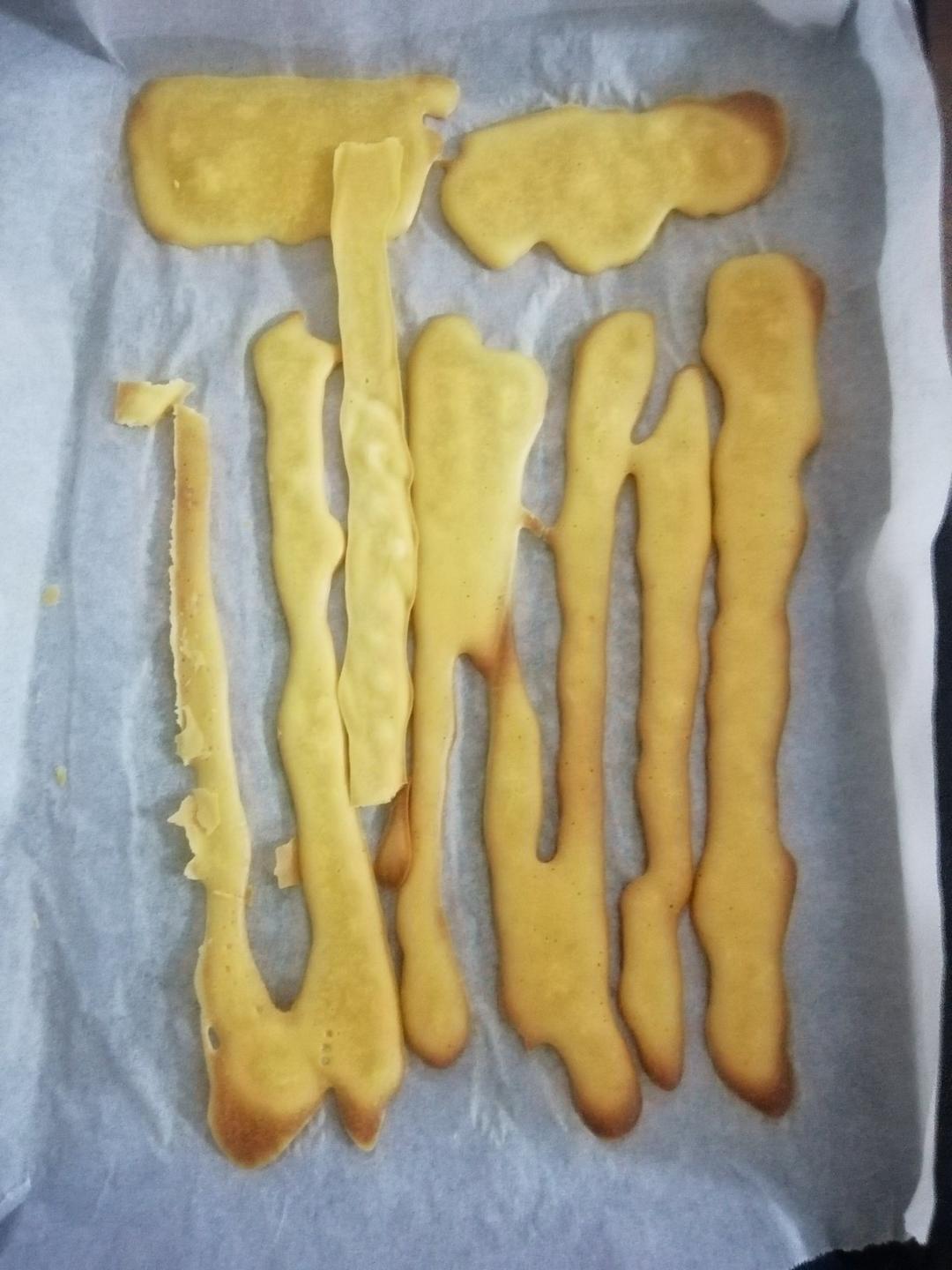 蛋黄手指饼干