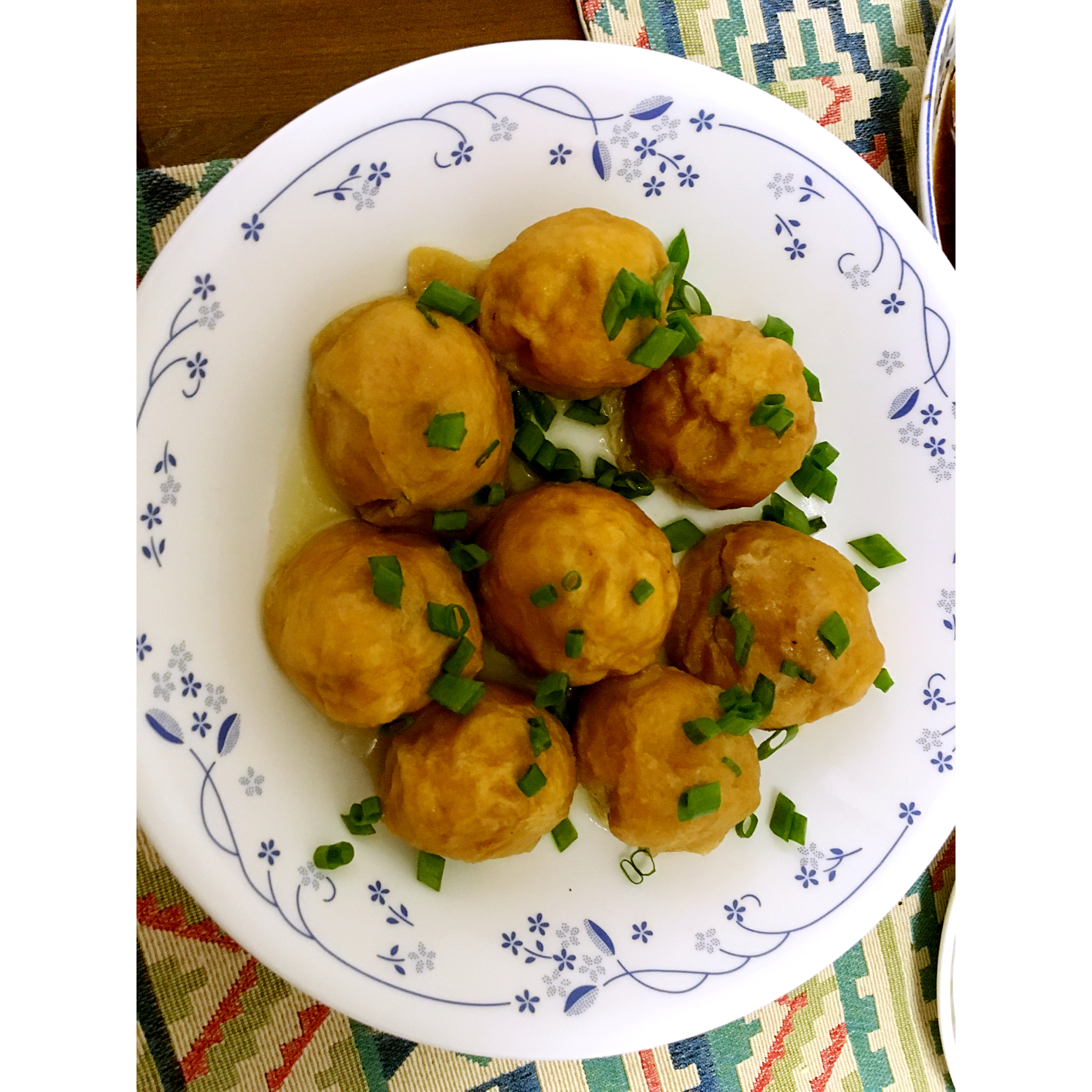 家乡味，肉酿面筋