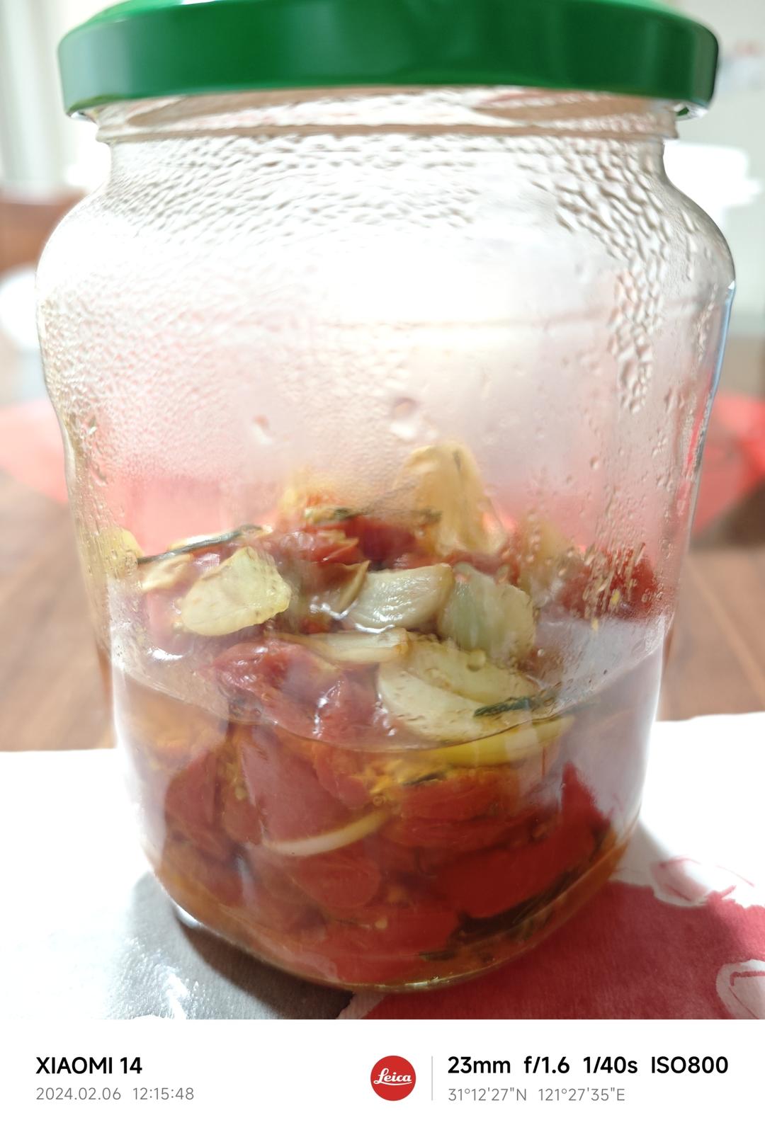 橄榄油浸小番茄