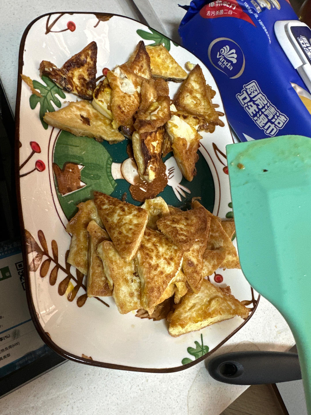 焖煎豆腐