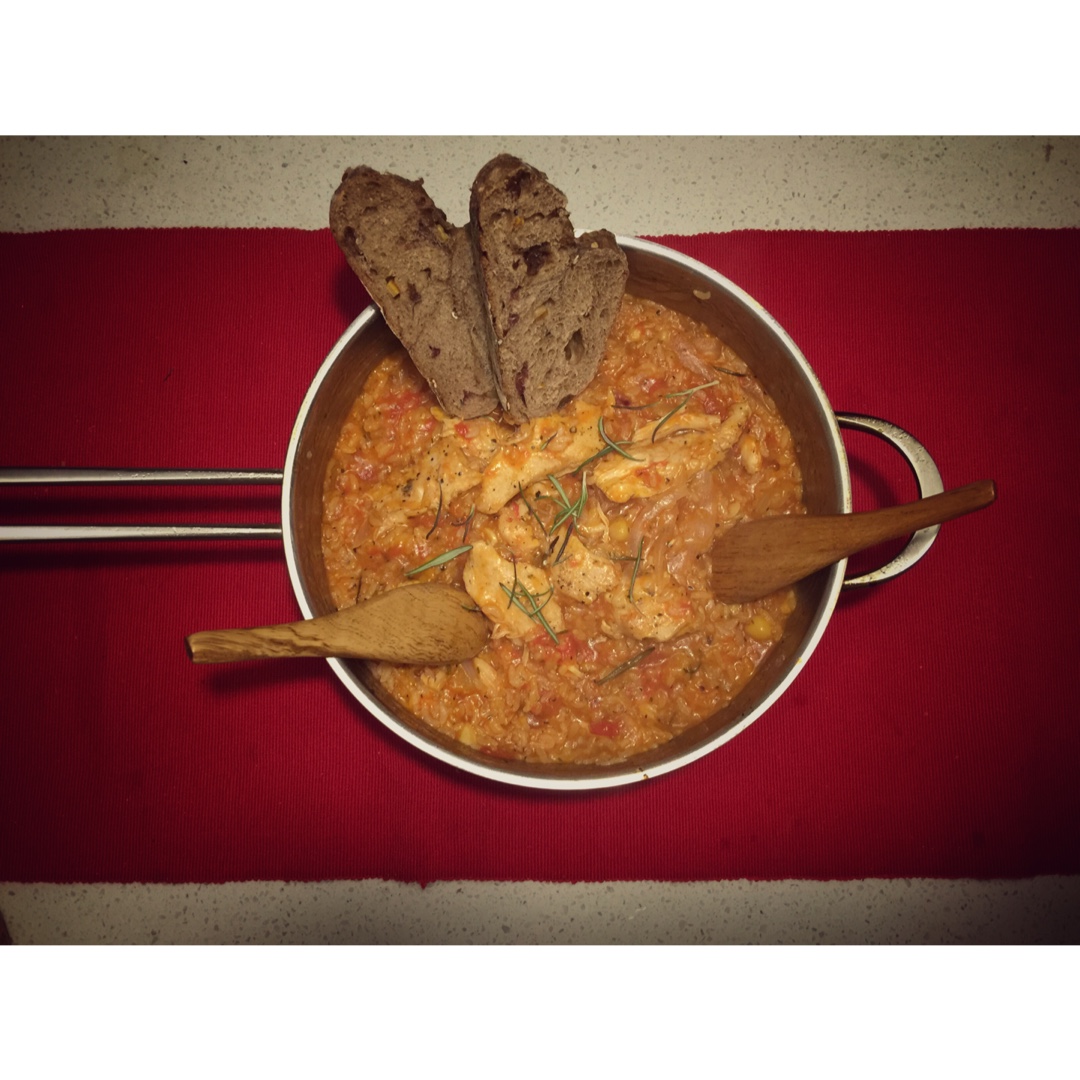 番茄炖鸡胸丨健康·三餐