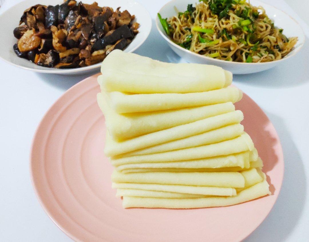烫面蒸春饼