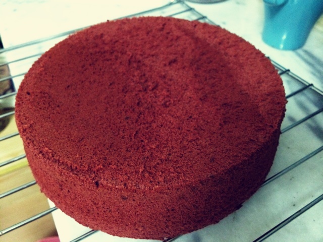 红丝绒戚风蛋糕