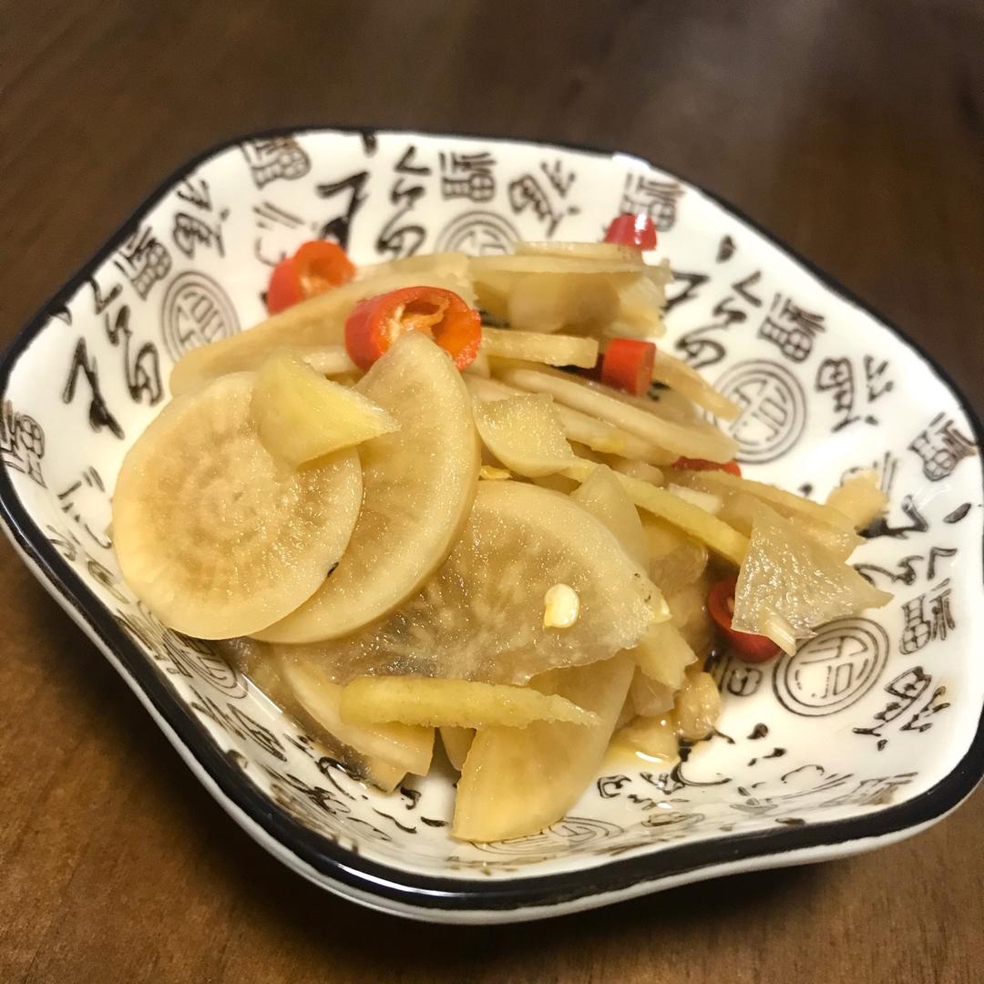 三天就能吃的美味腌萝卜