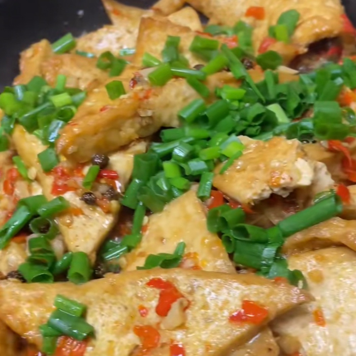 砂锅焖豆腐的做法