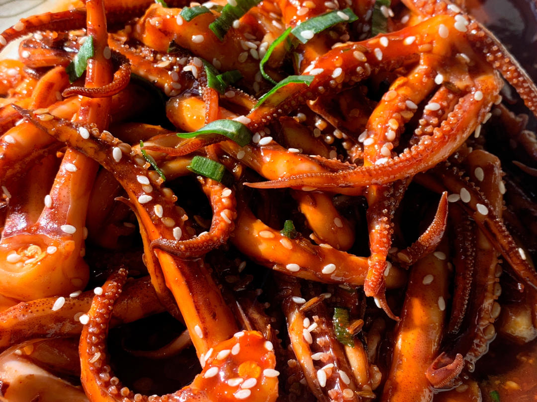 孜然鱿鱼须