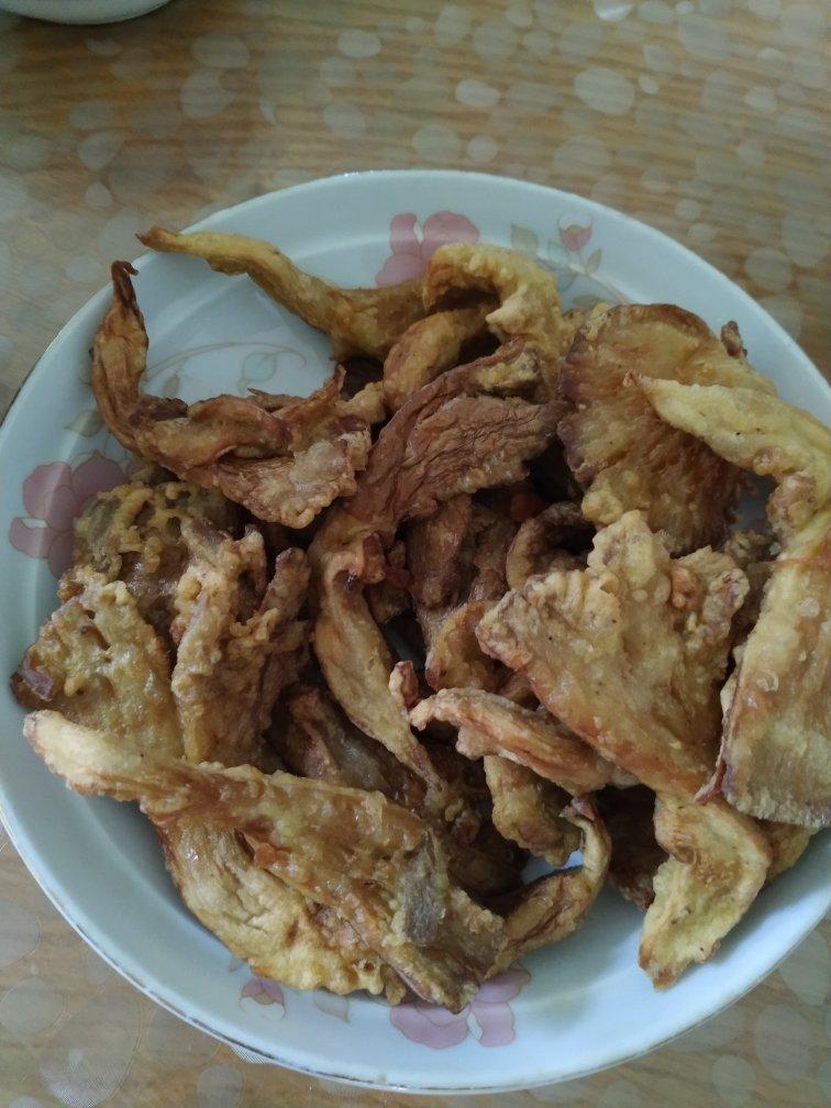 炸平菇（孜然、椒盐味）