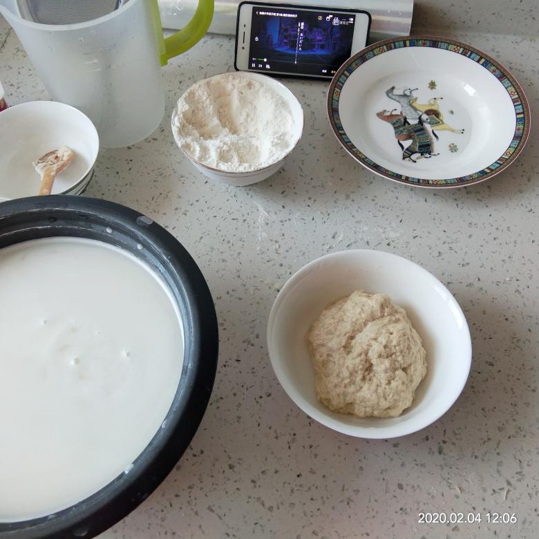 纯奶手撕吐司的做法 步骤1