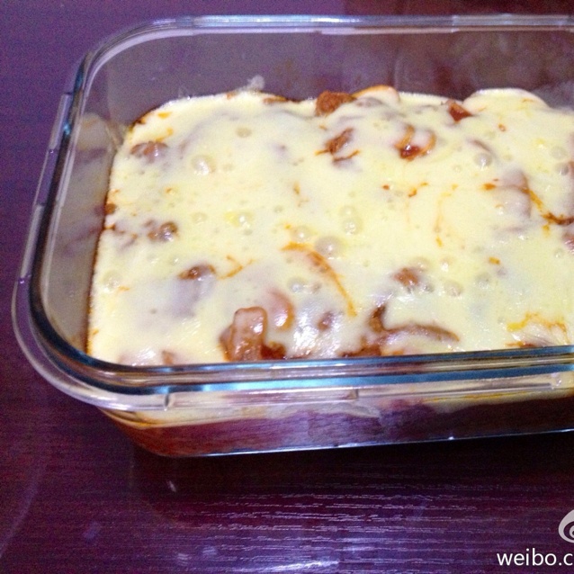 肉酱芝士焗饭